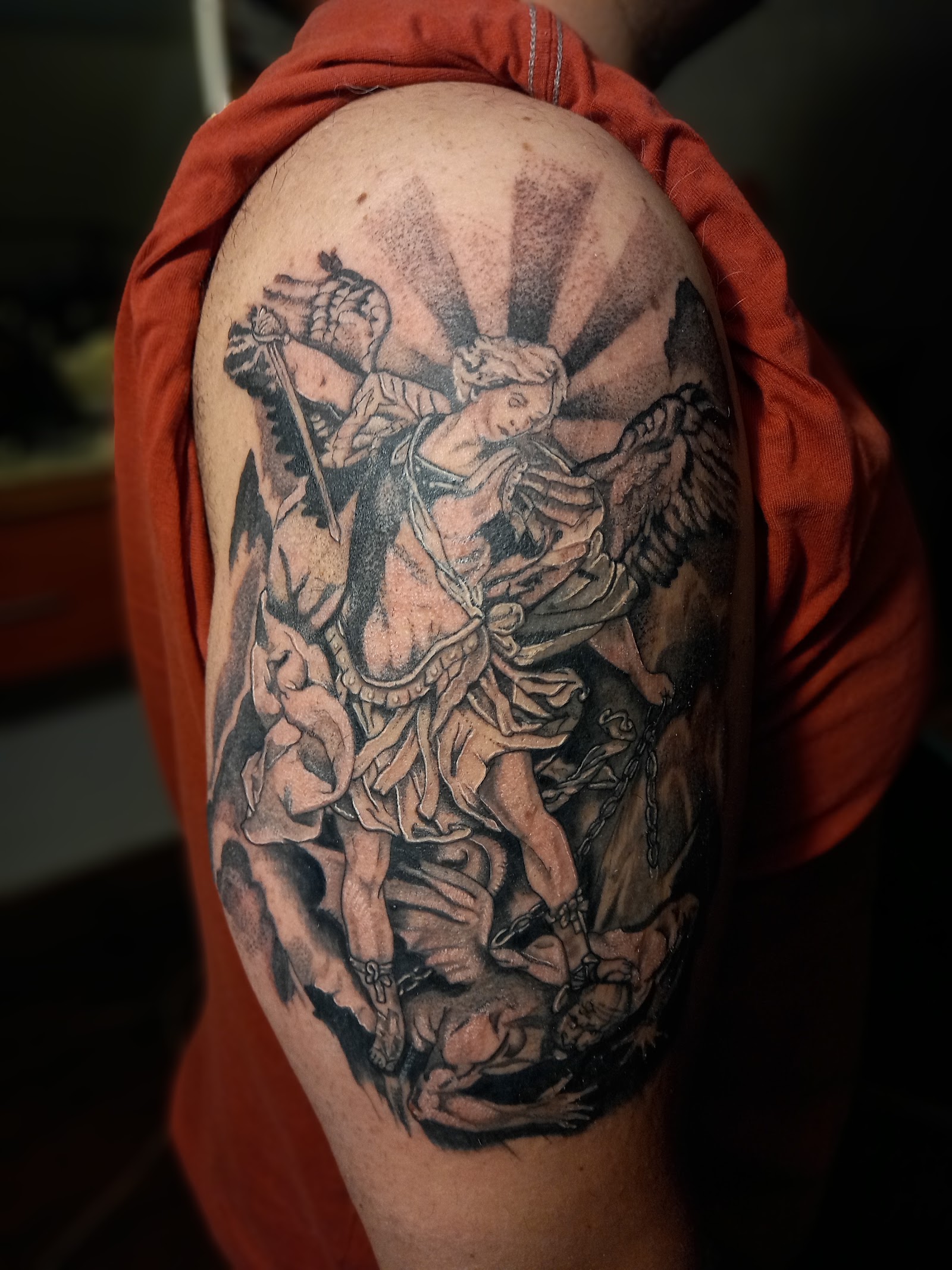 Geometric tattoo